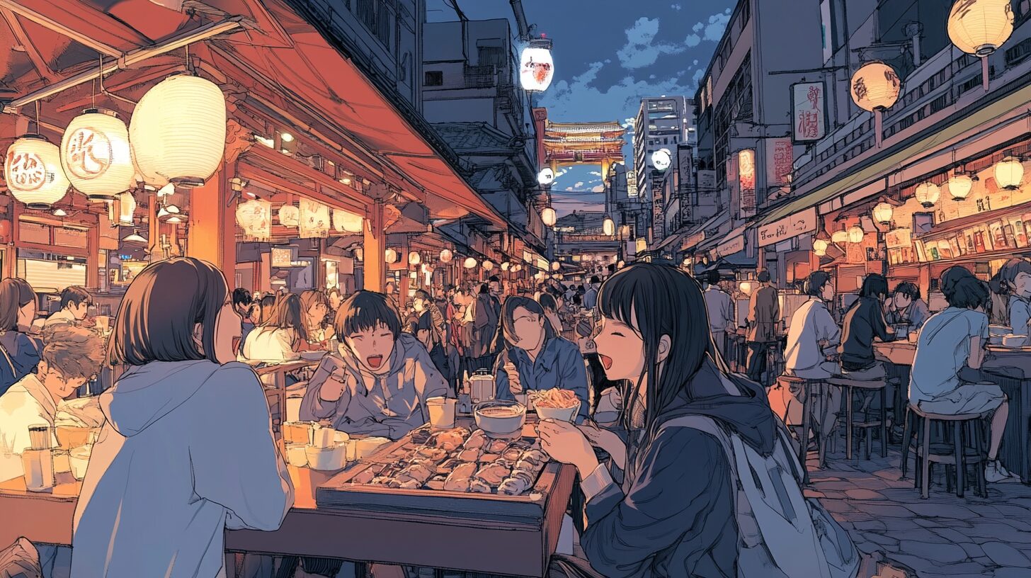 浅草食べ歩きは夜も楽しい！夜ならではのグルメ体験