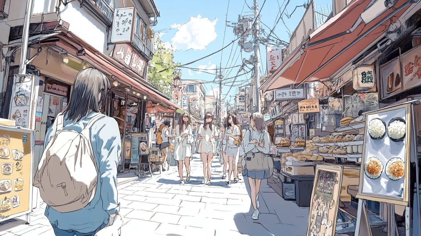 朝9時から食べ歩きスタート！浅草早朝グルメで一日を始める