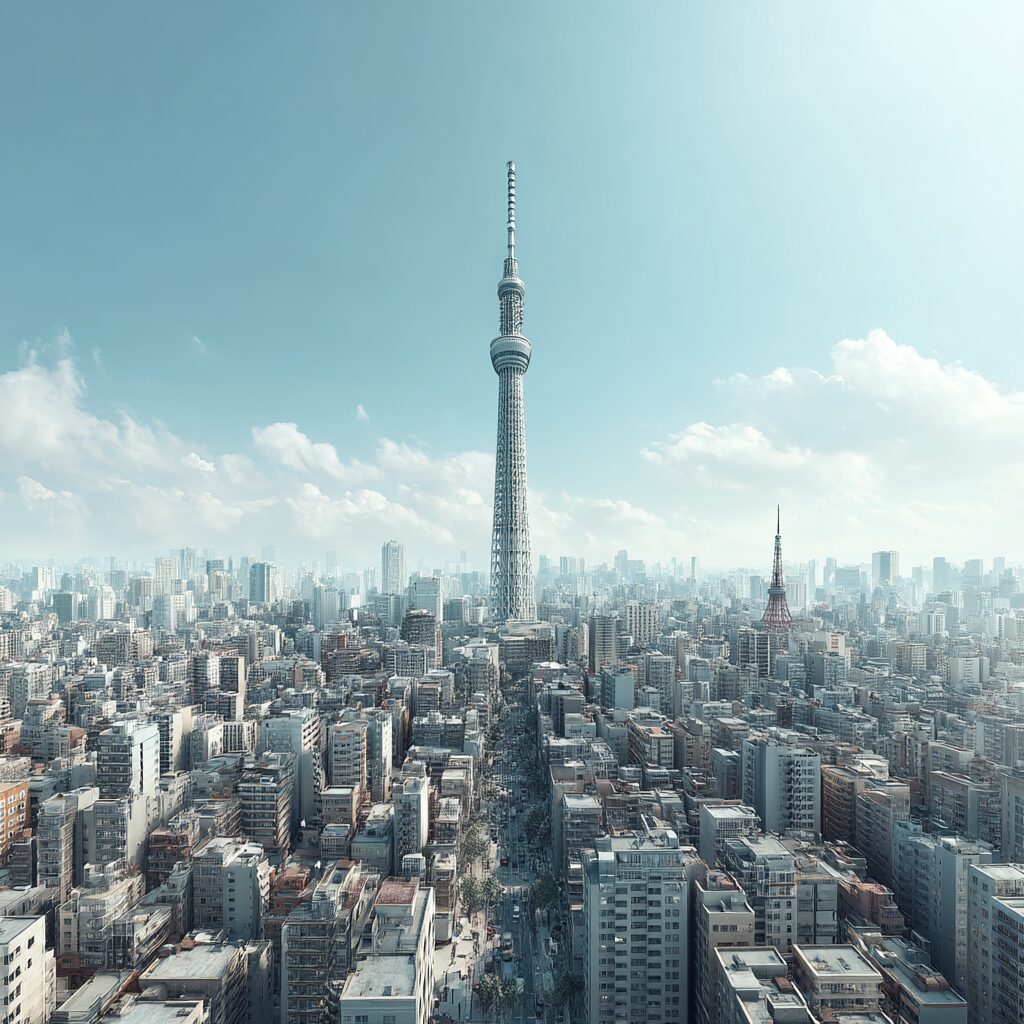 東京スカイツリーと東京タワーの距離は？アクセス方法と絶景スポット