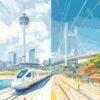ソウルから釜山、日本でいうと？移動手段と二大都市を比較！