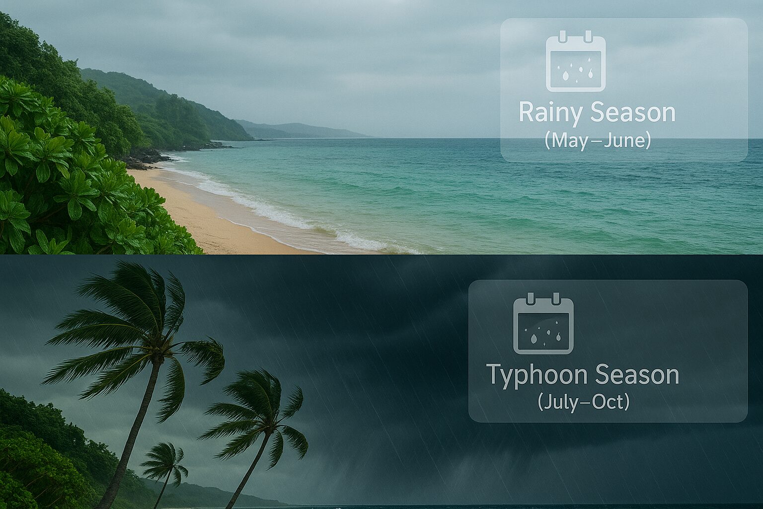 石垣島観光でおすすめしない時期とは?雨季や天候を考慮した旅行計画
