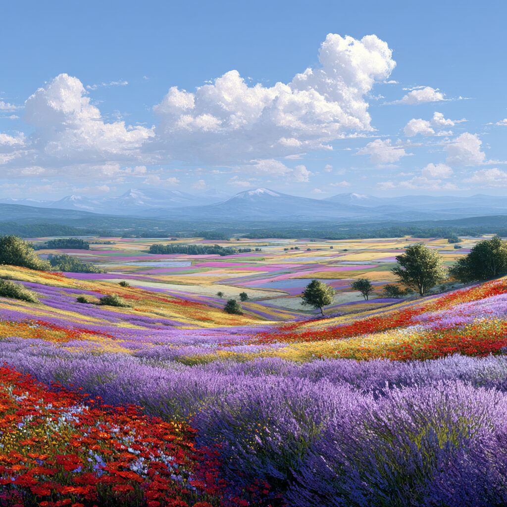 富良野6月の花満開！絶景観光ガイドと見頃情報