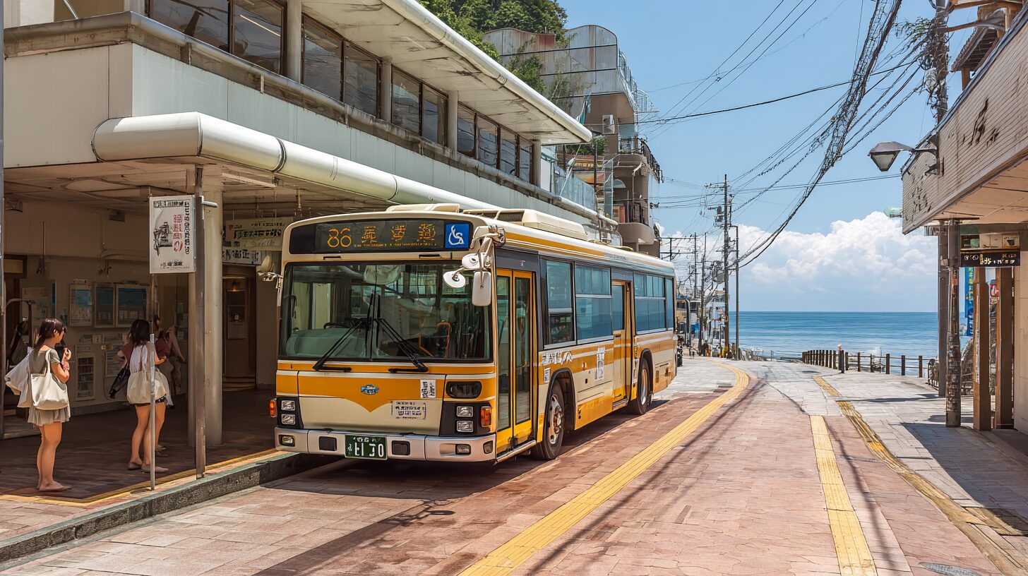 熱海駅から熱海サンビーチまでのアクセスは?徒歩とバスどっちが便利?