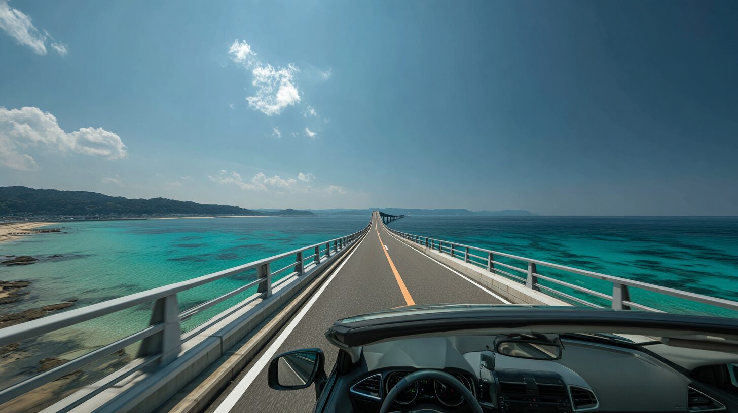 角島大橋は歩いて渡れる?絶景を楽しむためのアクセス方法