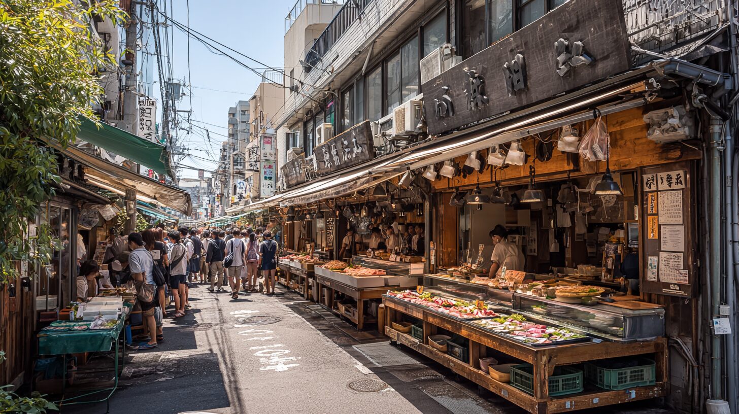 築地食べ歩き入門:朝何時から何時まで楽しむのがベスト?