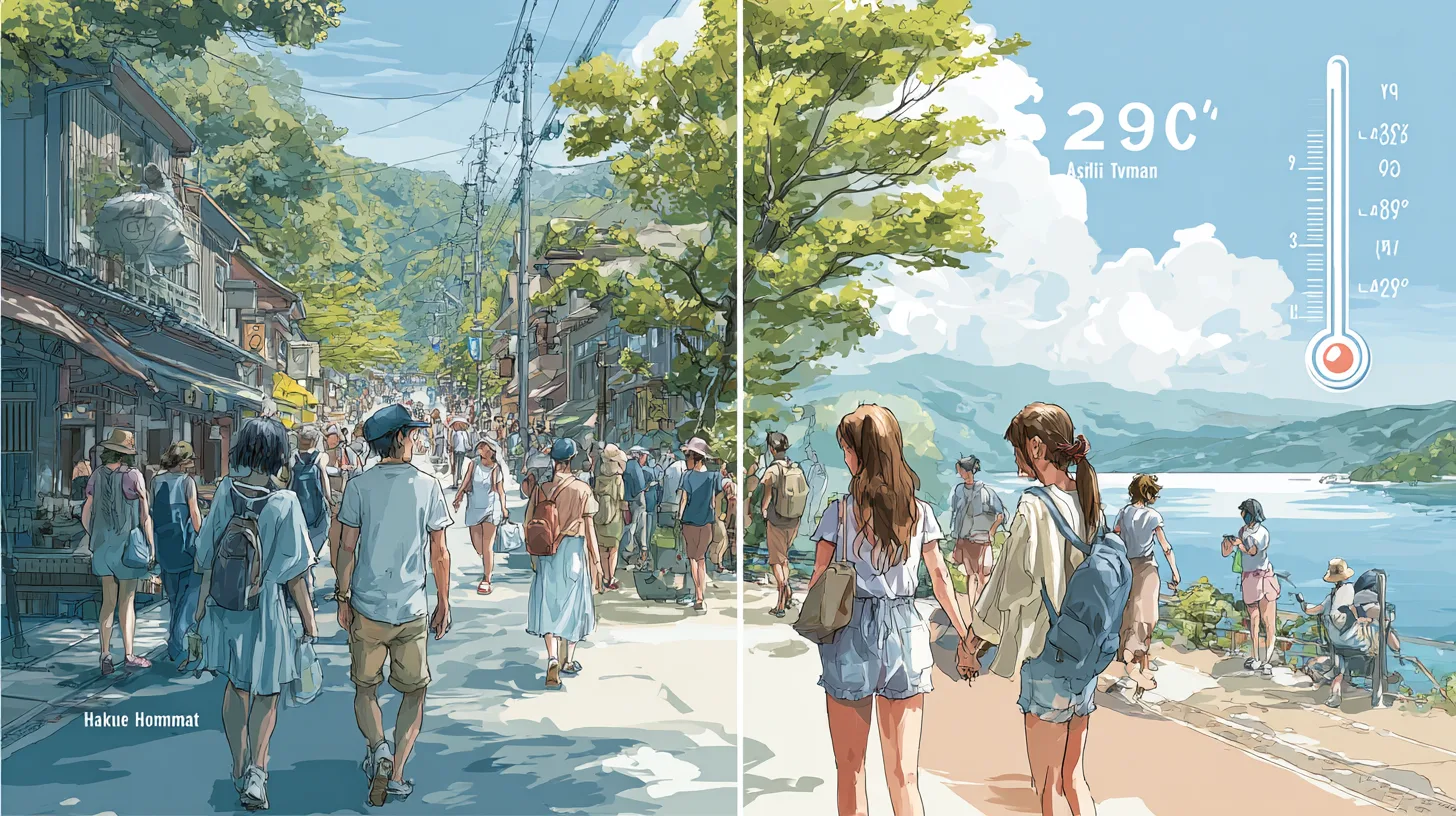 実際のところ、夏の箱根は涼しい？それとも暑い？旅行前に知りたい気温情報