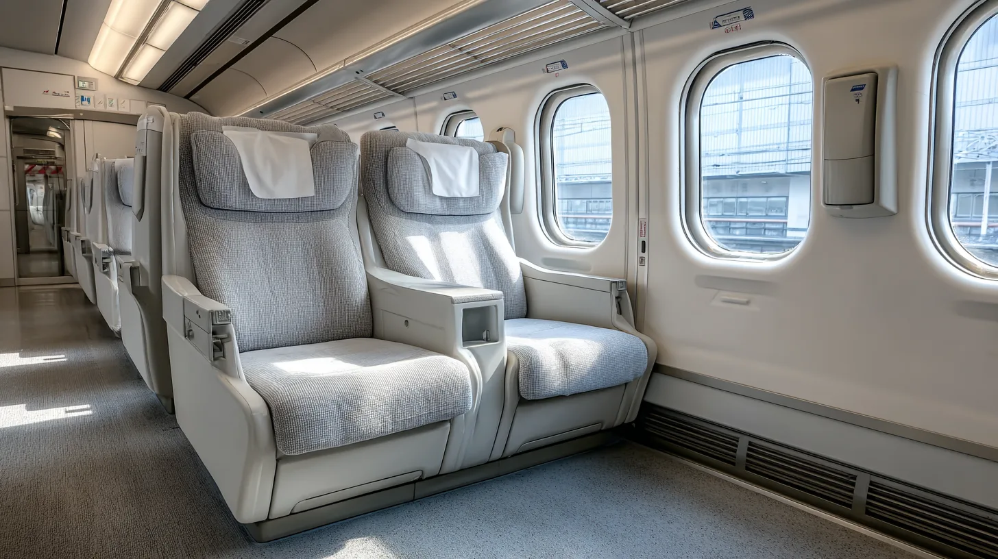 広いと評判！普通車でも快適な「新幹線さくら」の2&2列シートの魅力とは？