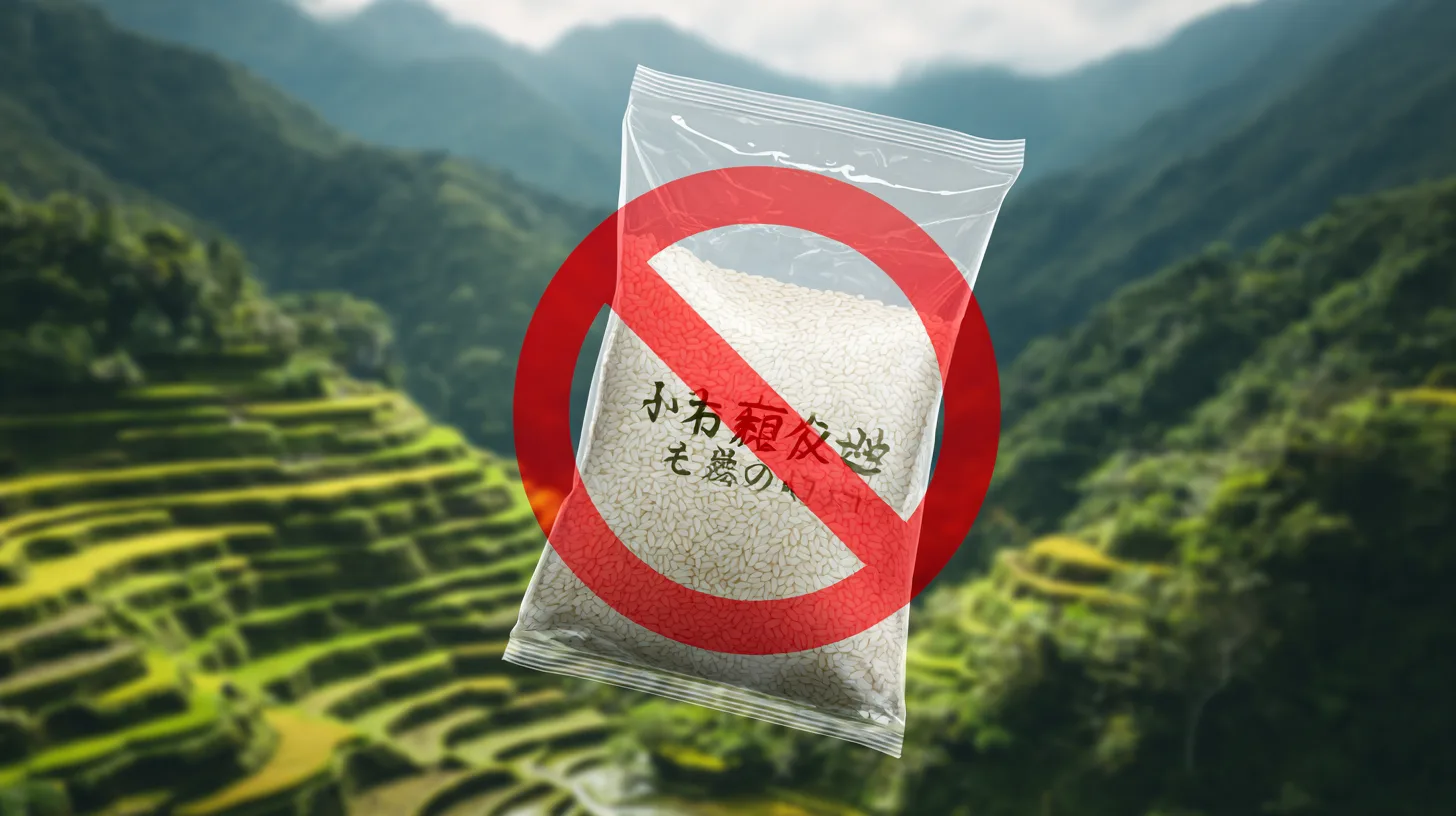 日本人旅行者の盲点?お米や関連製品(フィリピン持ち込み米)の落とし穴