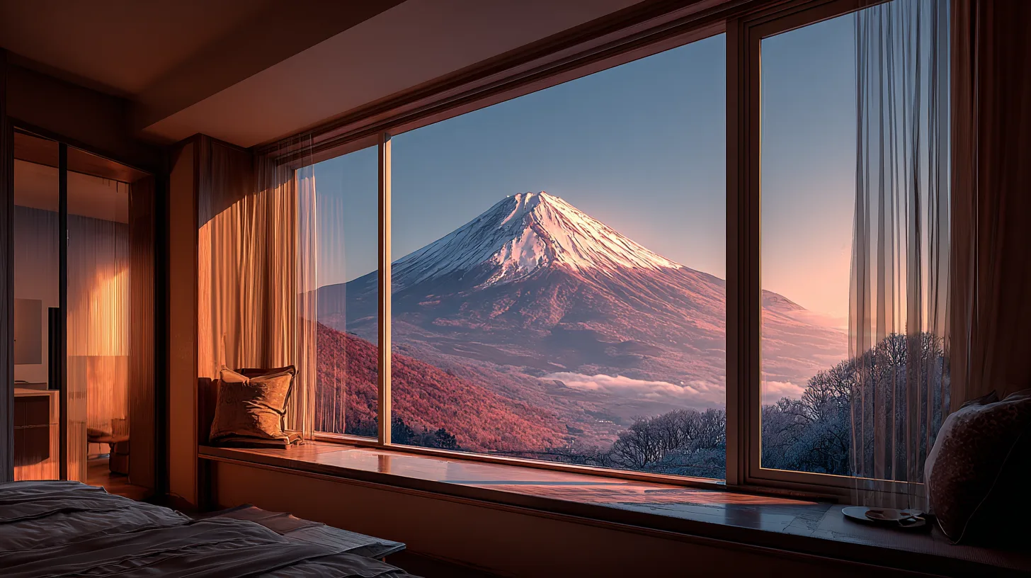 部屋から富士山が見える宿ランキング！一番きれいに見えるのはどこ？