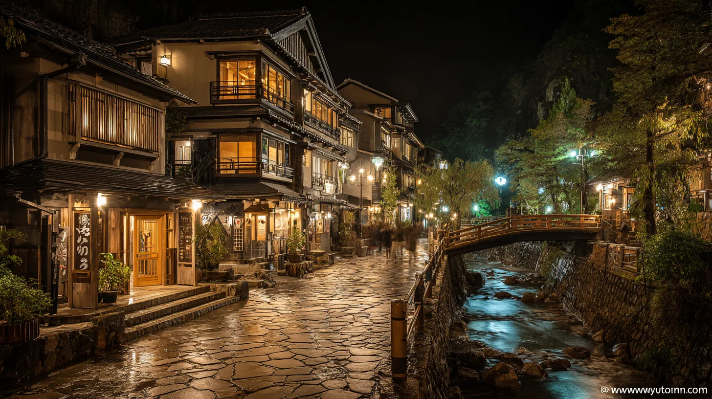 徒歩で巡る！黒川温泉の夜におすすめの散策マップとルート