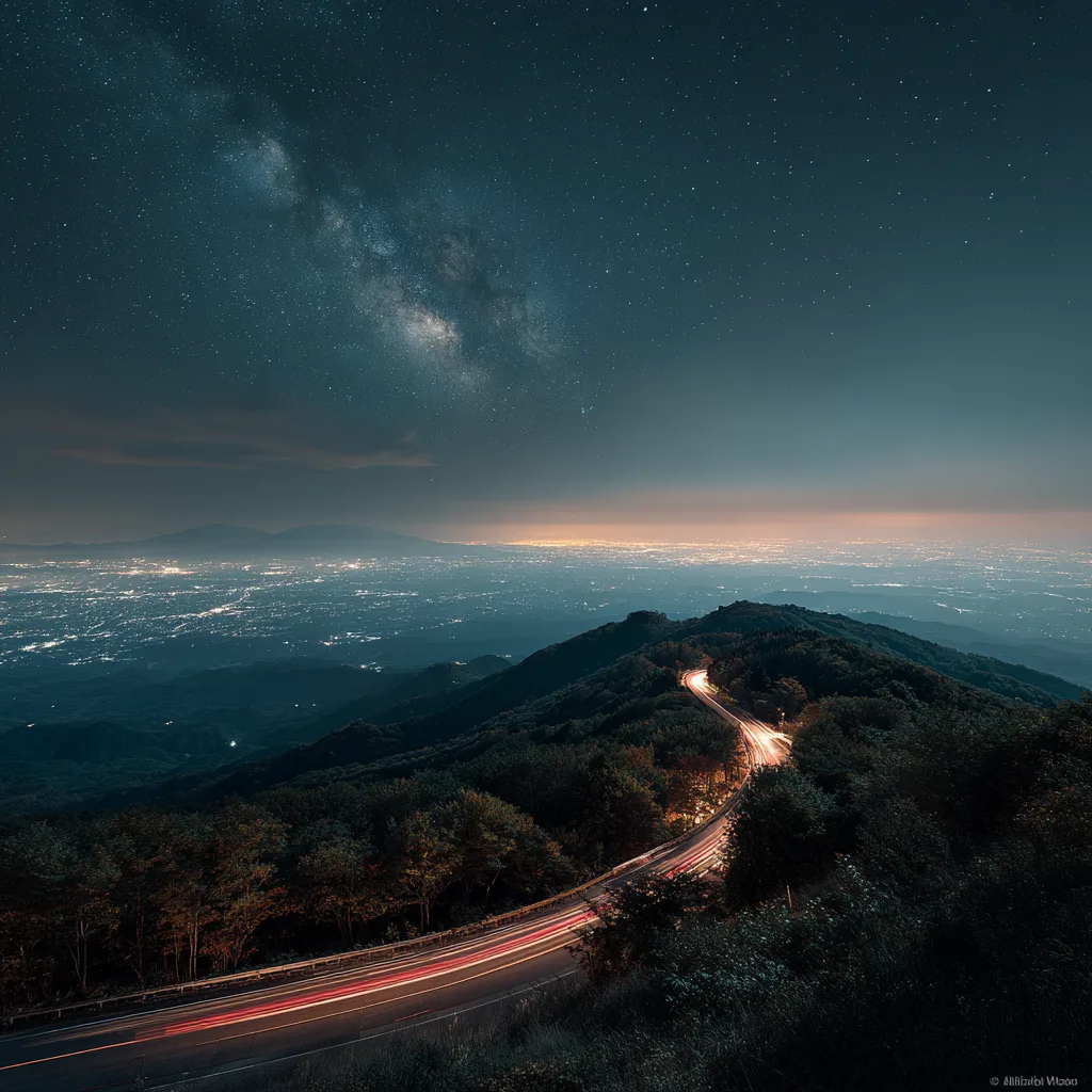 筑波山 夜 危険の真相は？安全に夜景と星空を楽しむ方法