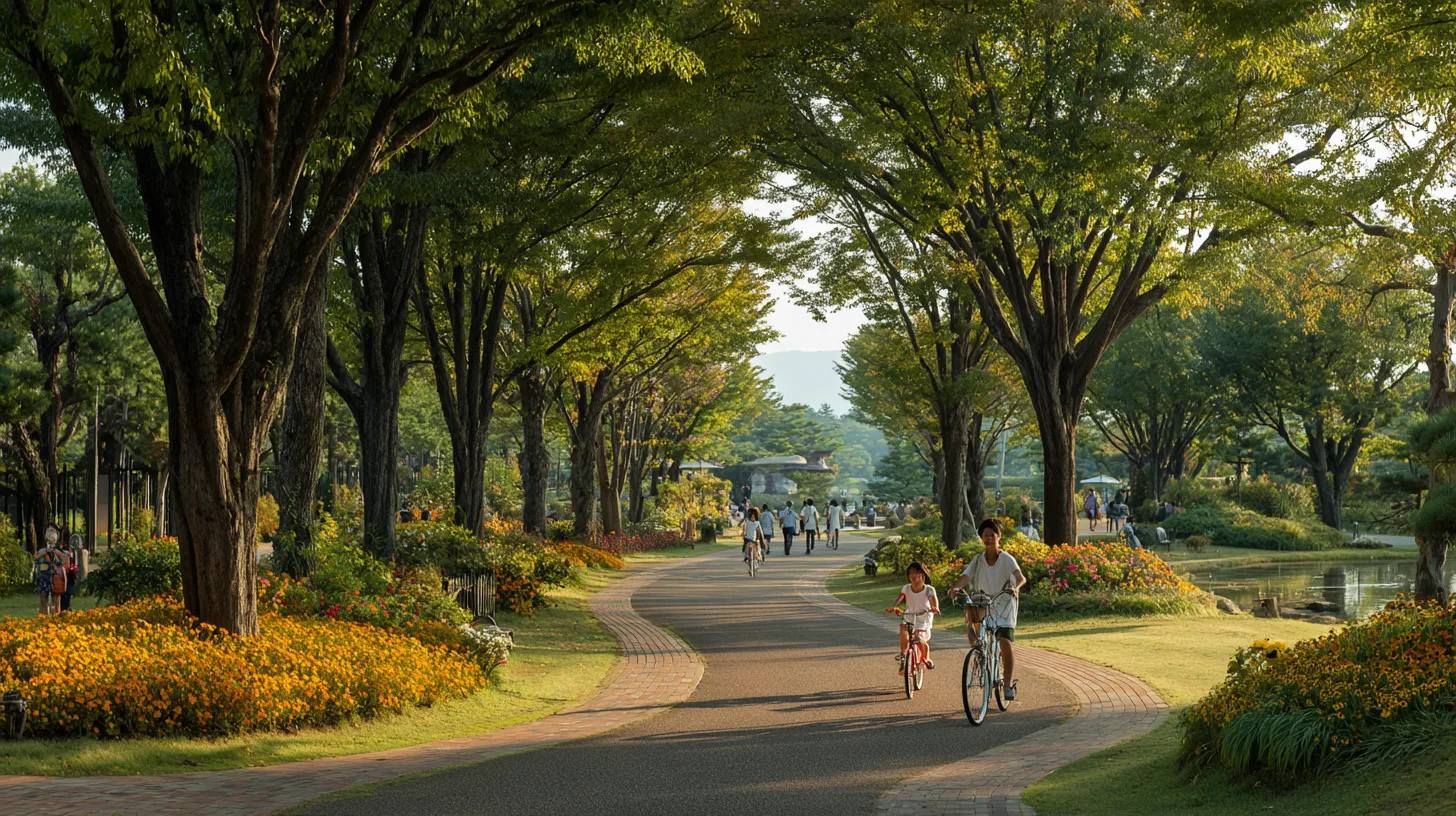昭和記念公園一周の時間は？徒歩・自転車など目的別に徹底解説