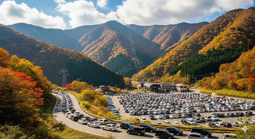 谷川岳へのアクセス方法と紅葉シーズンの渋滞・駐車場情報