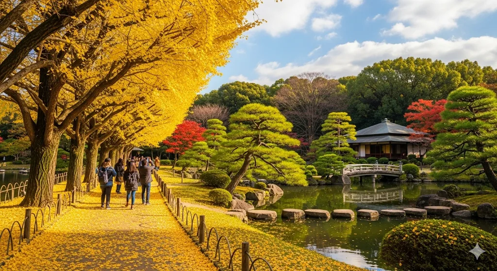 2025年、国営昭和記念公園の紅葉の見頃はいつ？立川の秋を彩る最適な時期