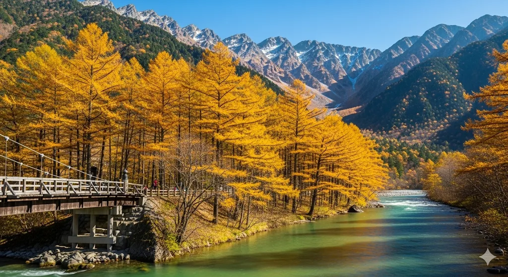 必見!紅葉に染まる上高地の絶景スポット巡り
