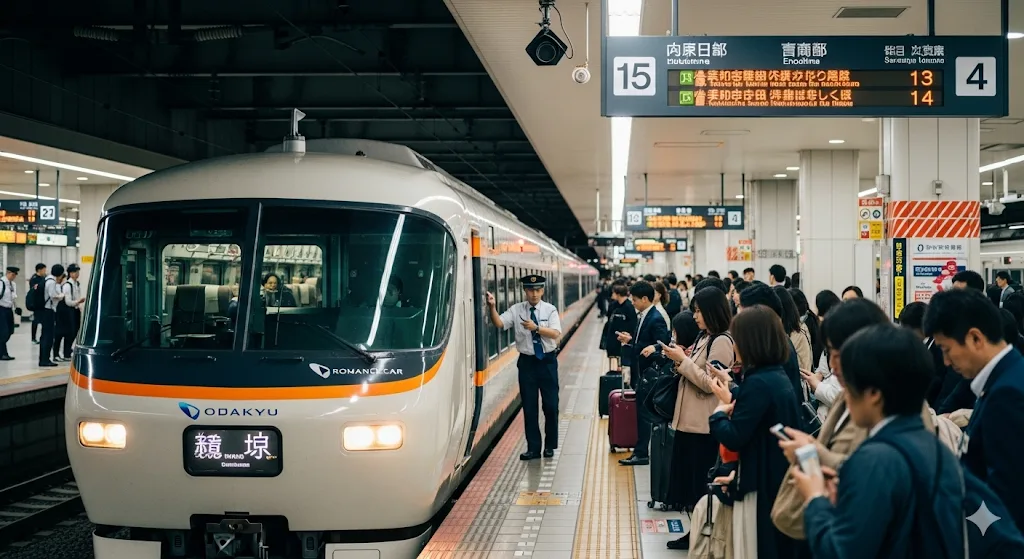 新宿駅のロマンスカー乗り場はどこ?迷わないための行き方ガイド