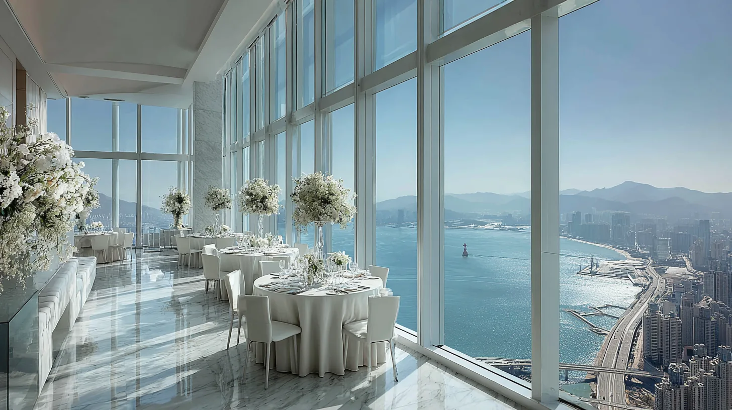 天空のバンケット！30階の披露宴会場から望む絶景と施設詳細