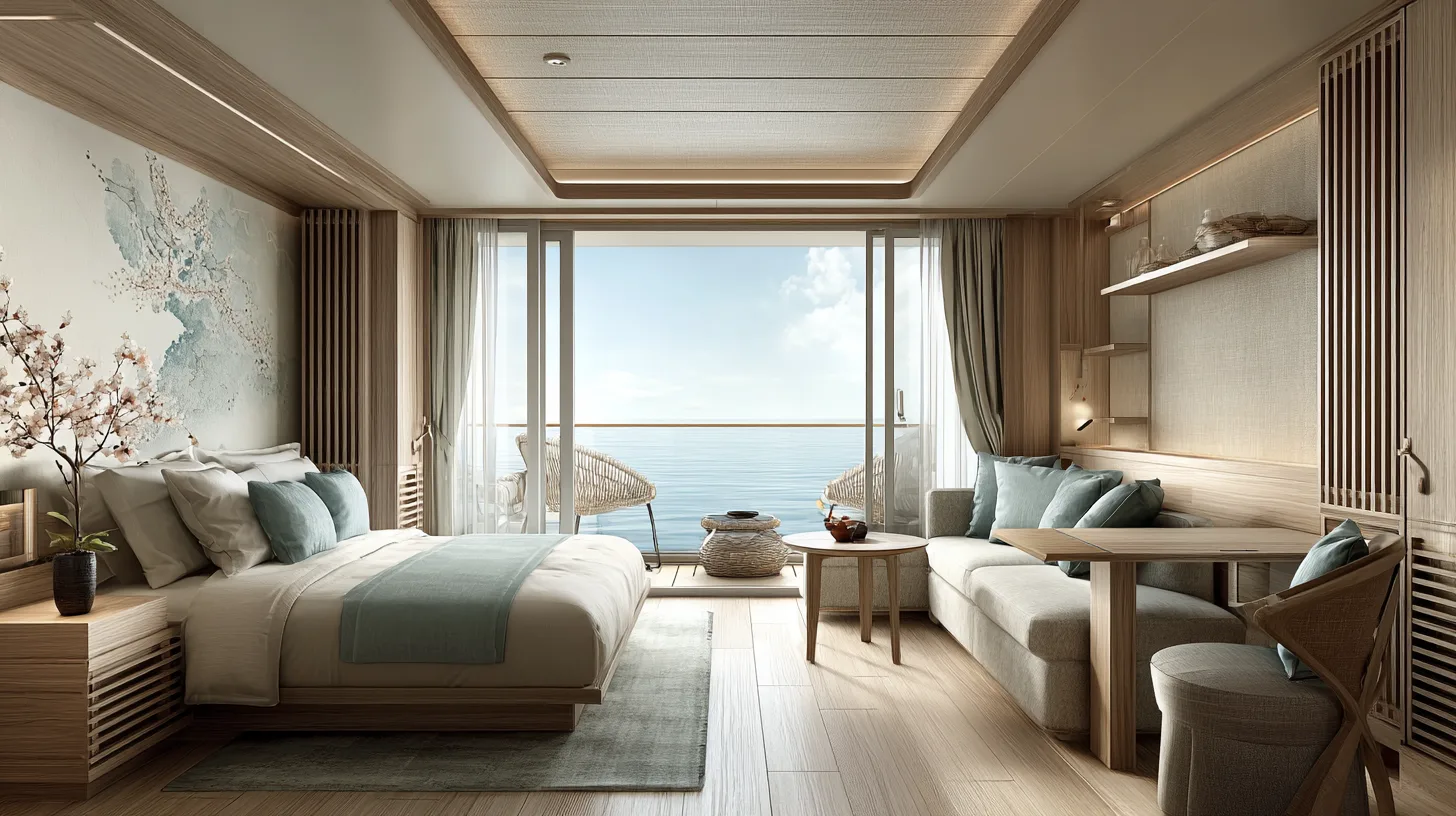 全室バルコニー付き!気になる飛鳥3の客室タイプと特別な設備