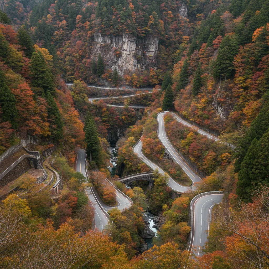 ## いろは坂はなぜくねくね?地形と歴史から謎を解明