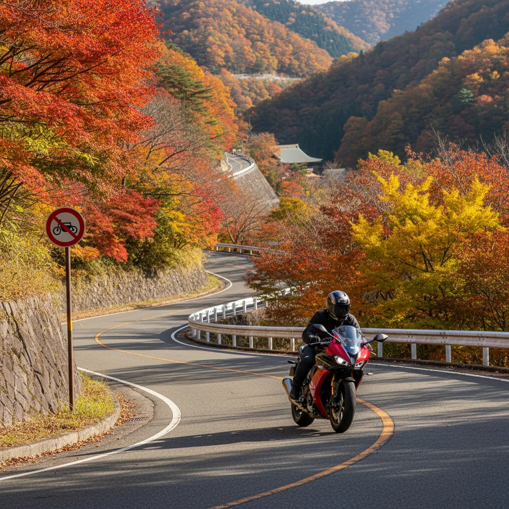 ## 【最新版】いろは坂のバイク規制を徹底解説