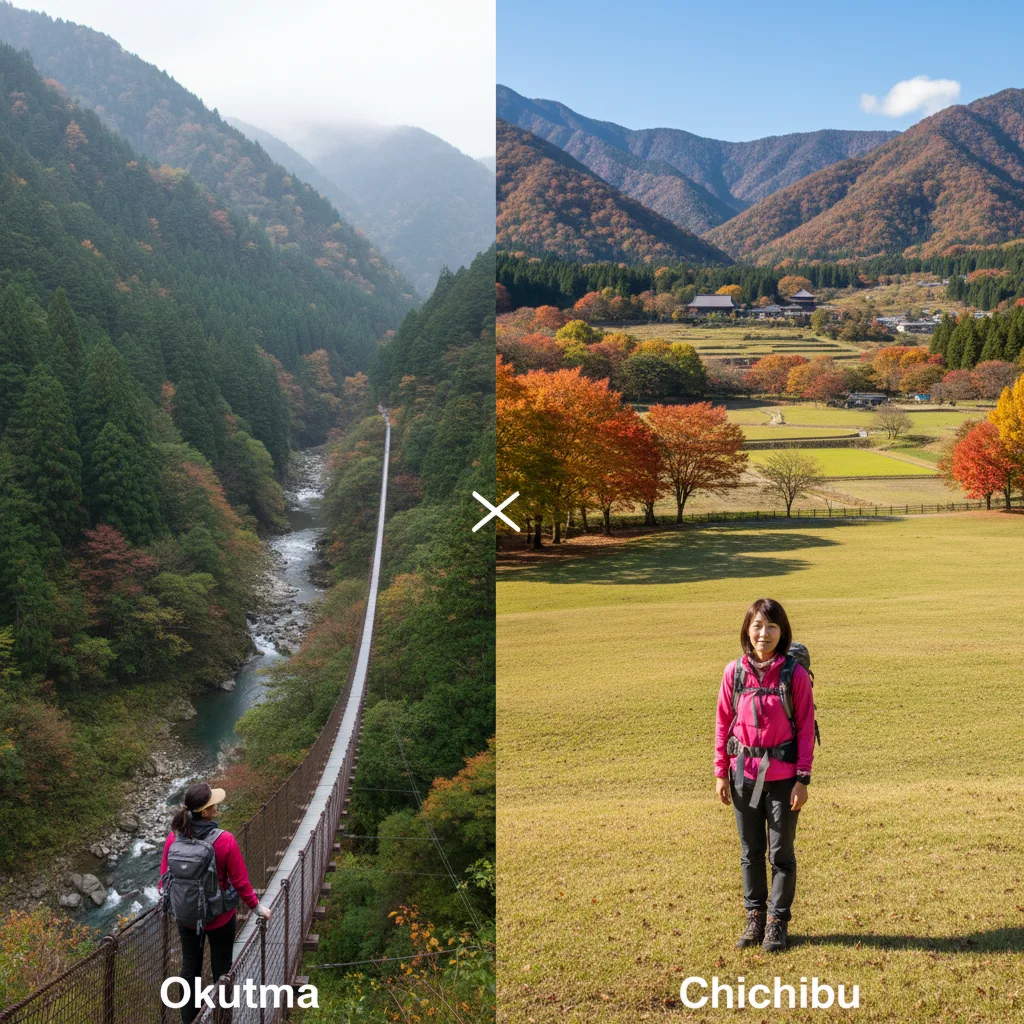 ## 奥多摩と秩父どっち？比較で分かる違い