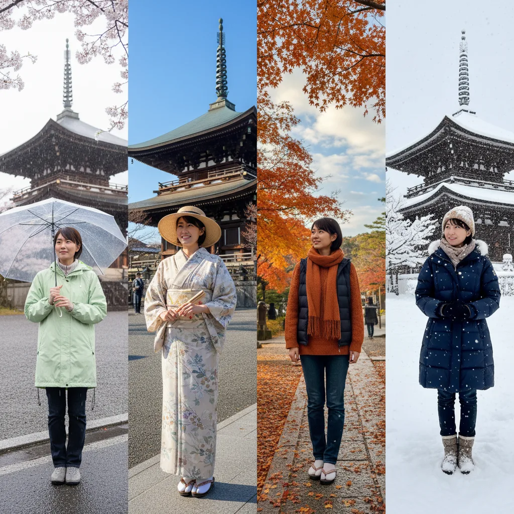 ## 失敗しない長野善光寺の天気と服装【季節別】