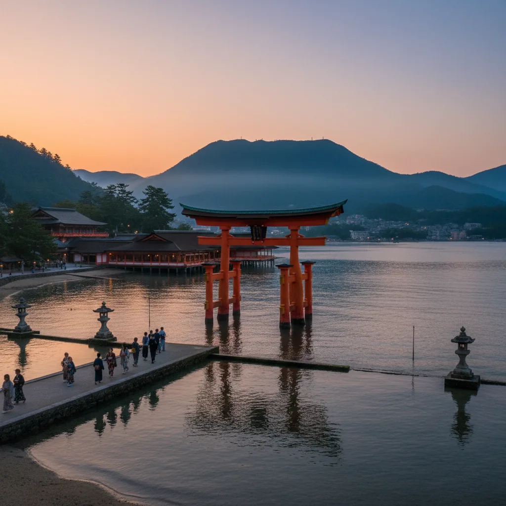 ## 厳島神社何の神様?ご利益と御祭神を解説