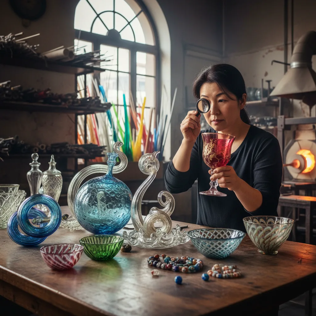 ## ベネチアングラスの値段が決まる価値の基準