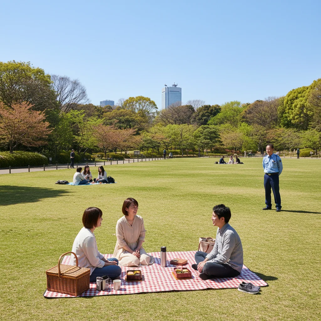 ## 「新宿御苑ピクニック禁止」は誤解？正しいルールを解説