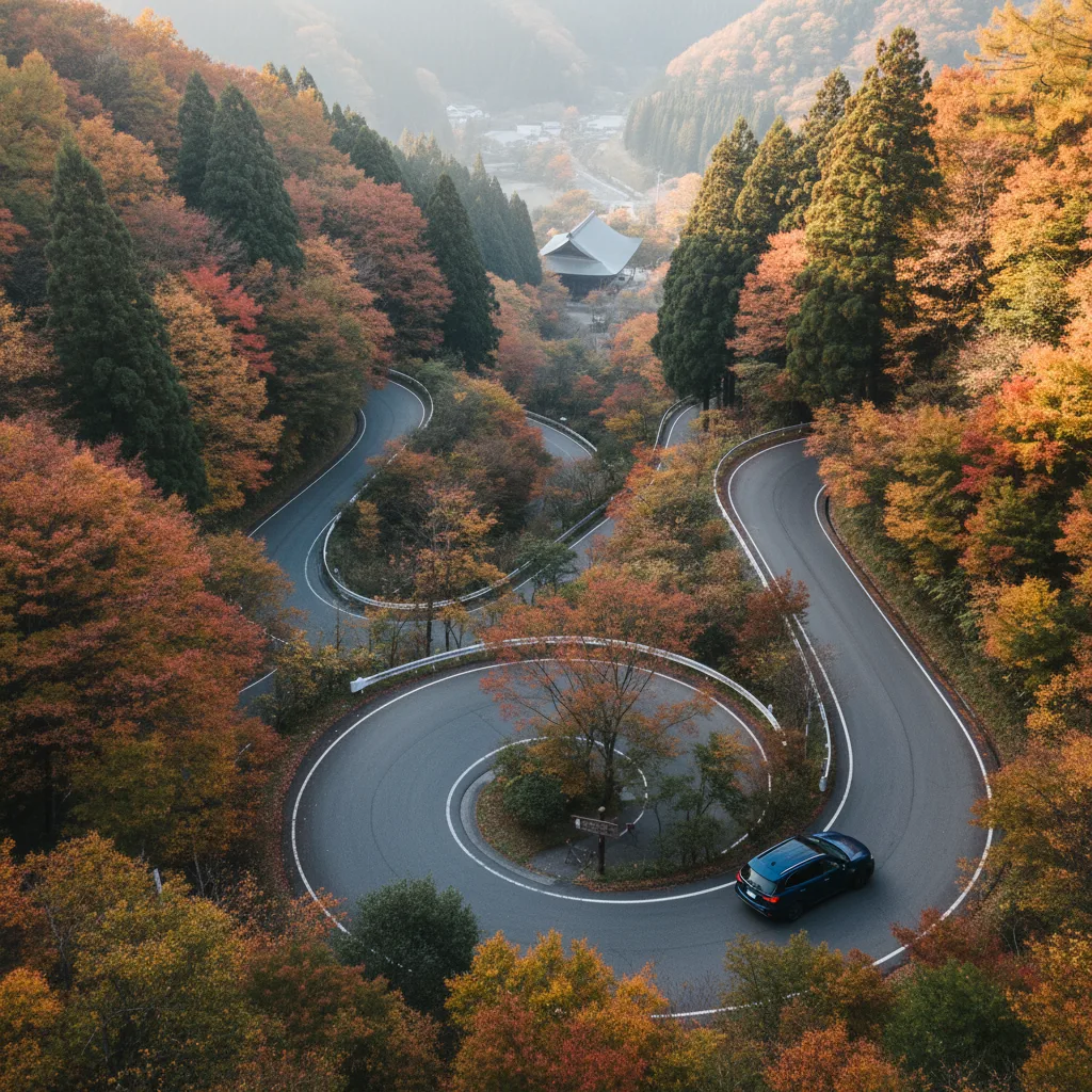 いろは坂はなぜくねくね?運転のコツと観光ガイド
