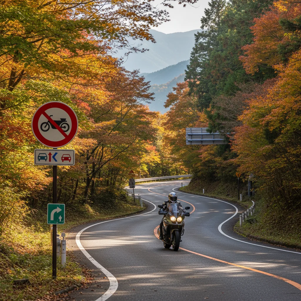 いろは坂を軽自動車で安全に走るための注意点