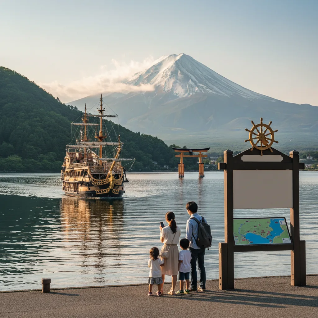 芦ノ湖海賊船の時刻表と知りたい料金・乗り場情報