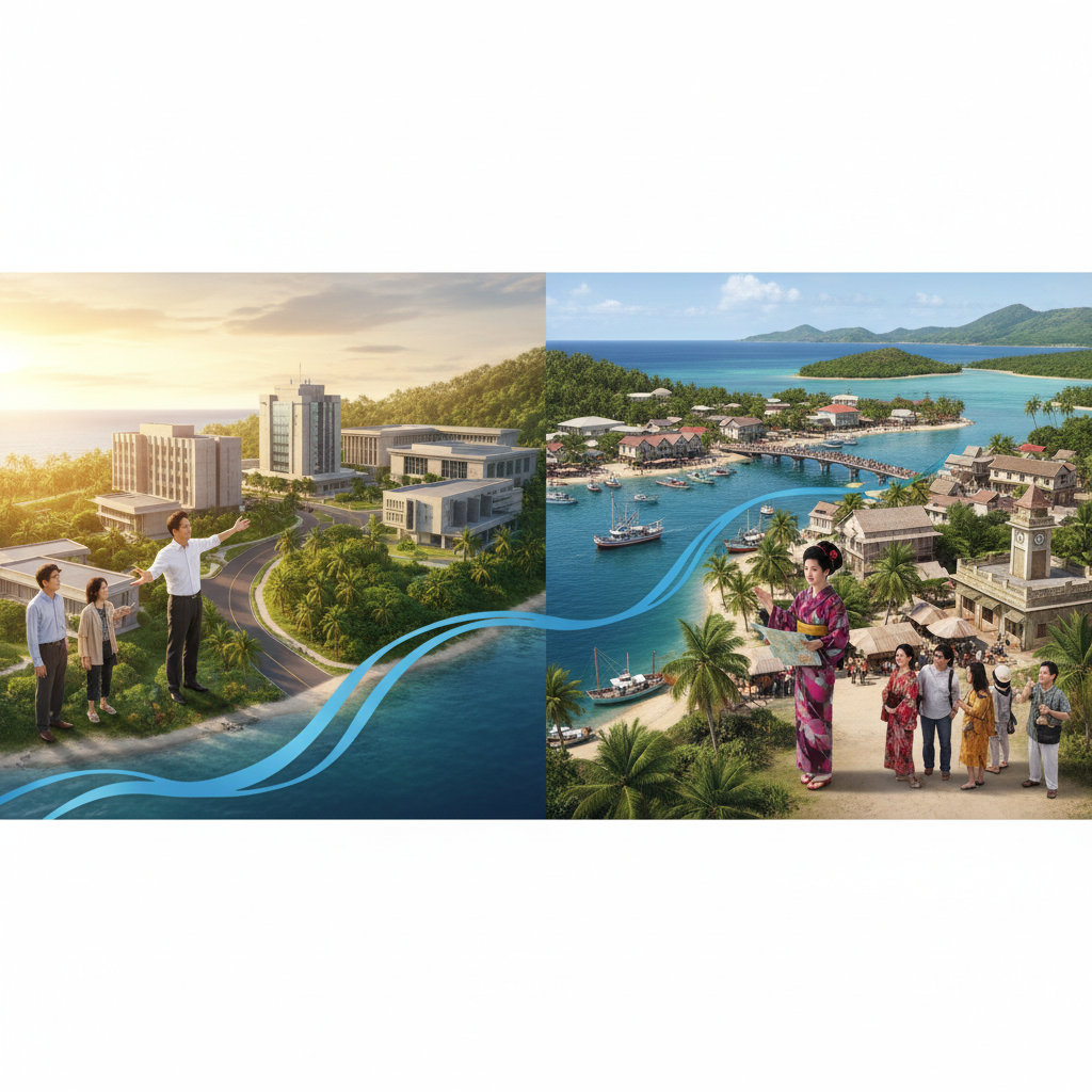 「パラオの首都はどっち」問題の現状とそれぞれの役割