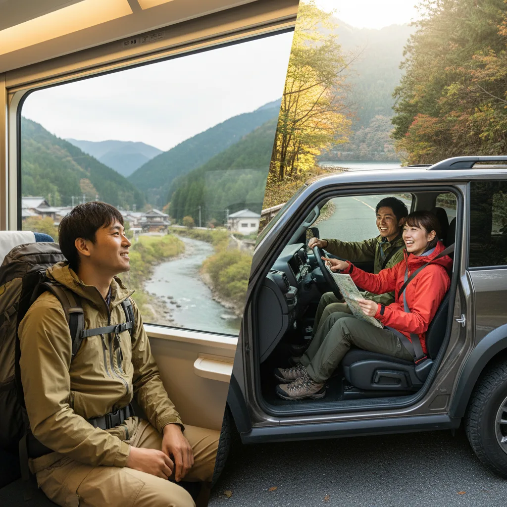 目的別!あなたに合う奥多摩行きは電車か車どっち?