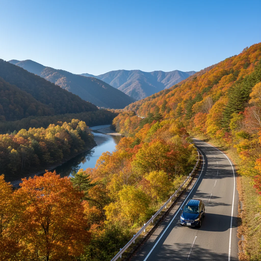 完璧な計画で奥多摩の紅葉渋滞を回避する方法