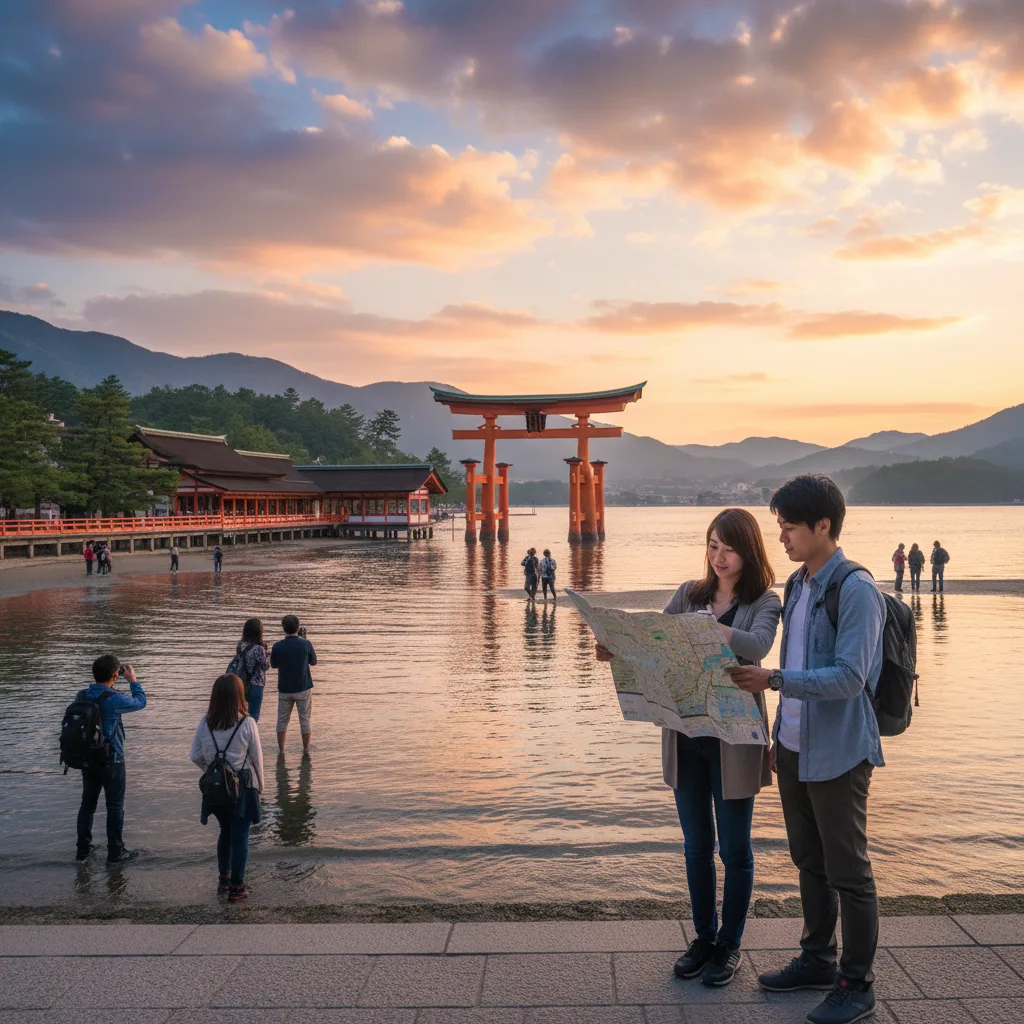 ## 厳島神社の所要時間を決める重要ポイント