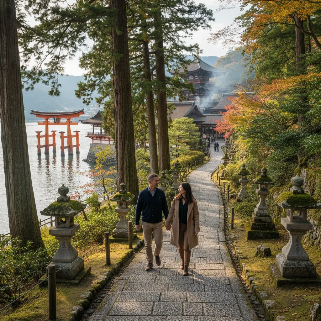 ## 厳島神社から大聖院へ徒歩で訪れるべき魅力