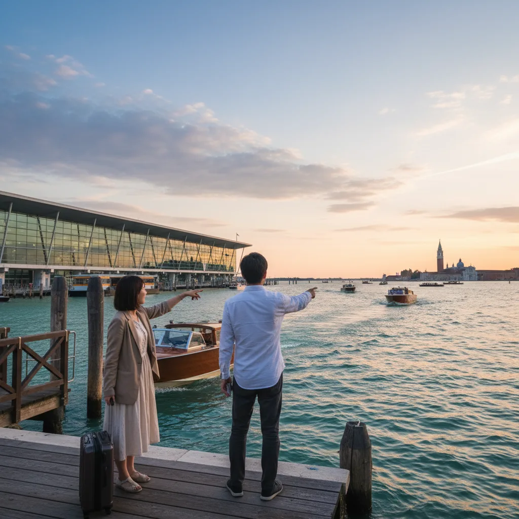 ## 目的別!ベネチア空港からサンタルチア駅への最適解