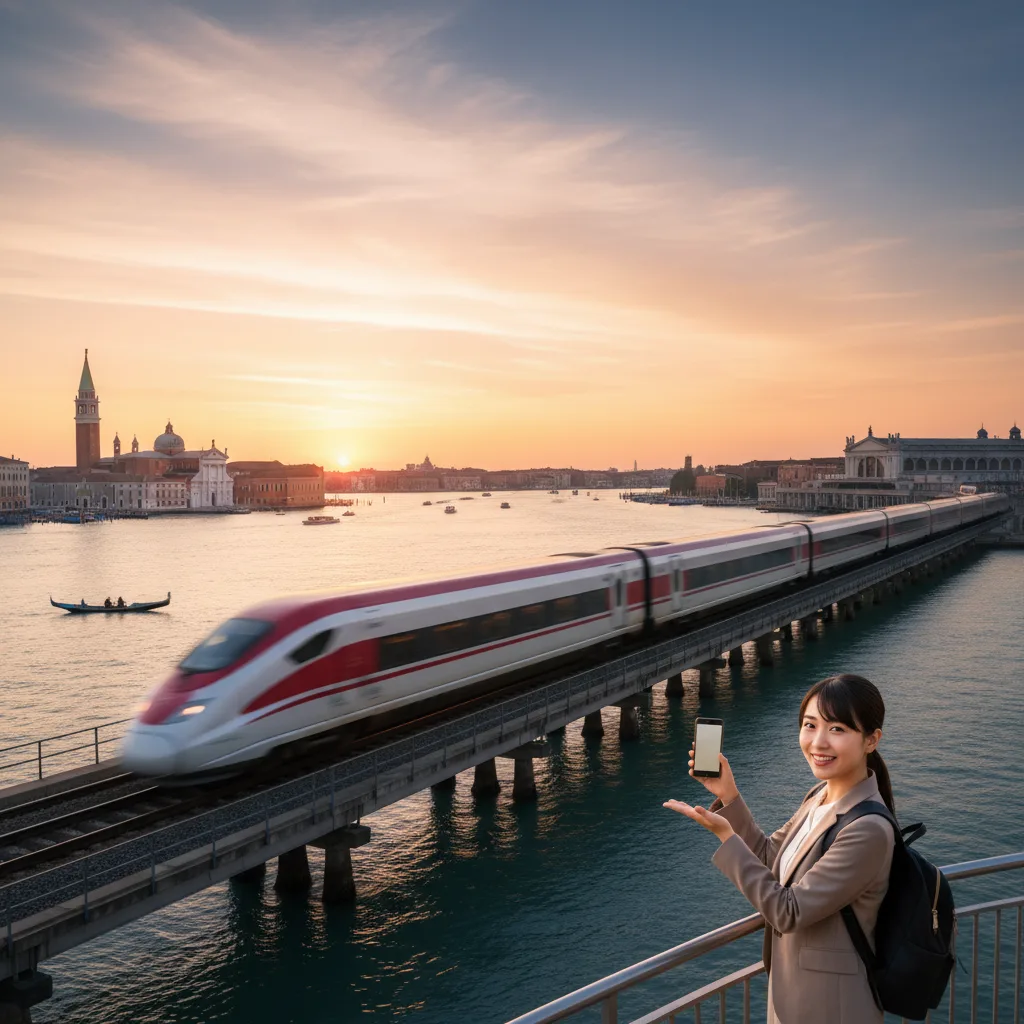 ## ミラノからベネチアへのお得な電車の予約術