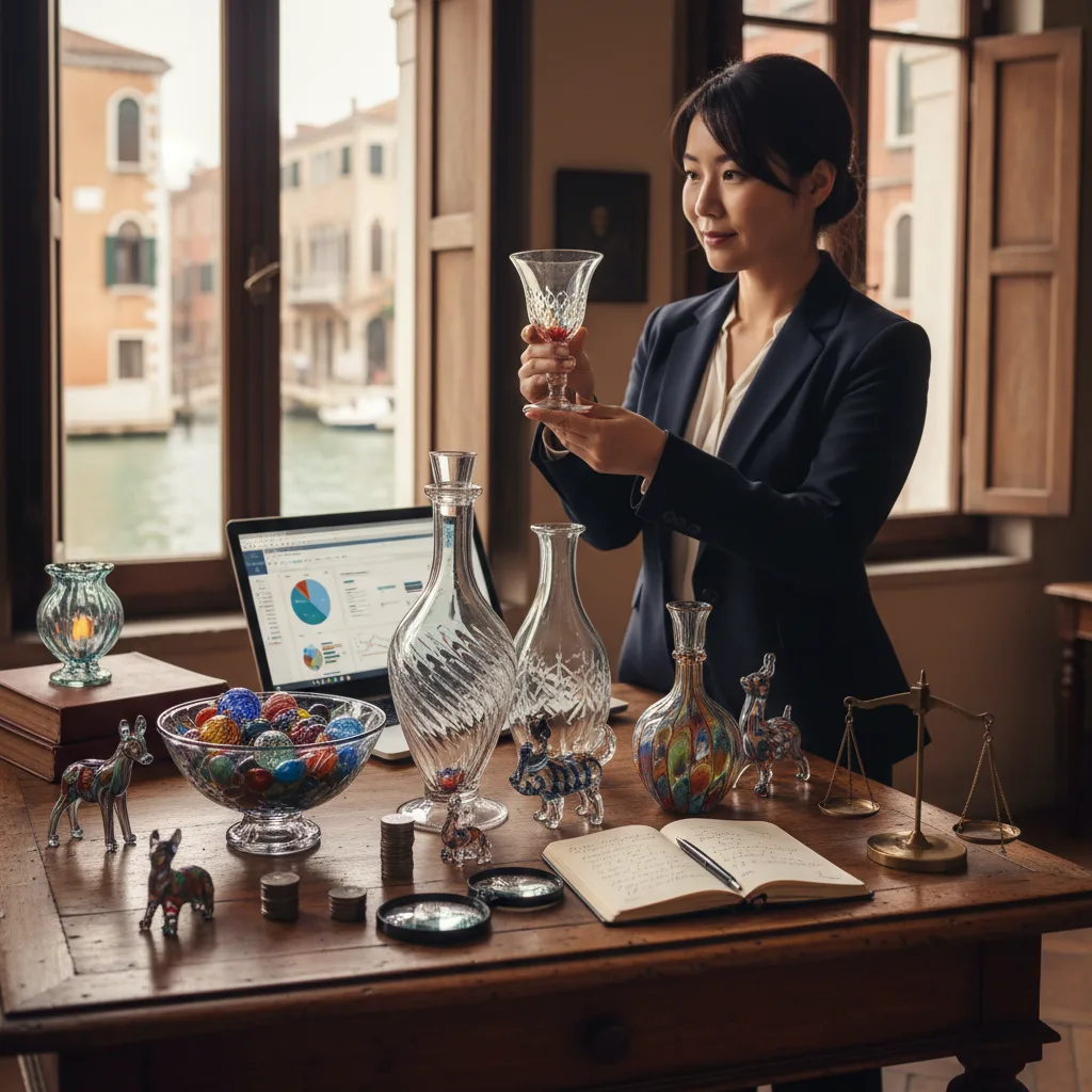 ## ベネチアングラスの値段と賢い売買ガイド