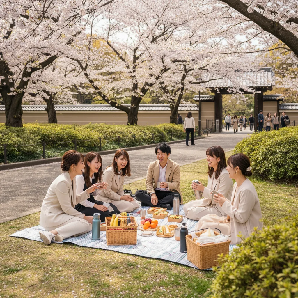 ## ルール内で楽しむ！「新宿御苑ピクニック禁止」でも満喫