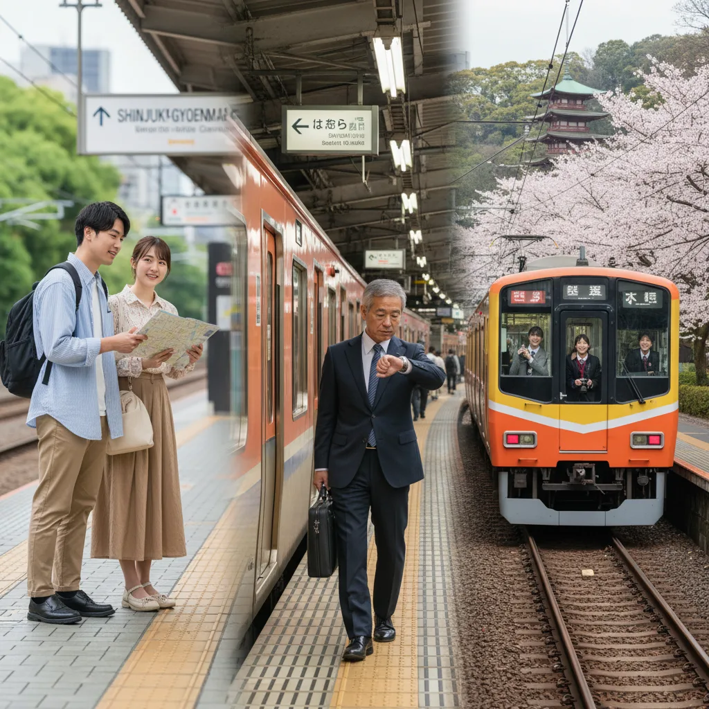 ## 目的別で変わる新宿御苑の電車アクセス術