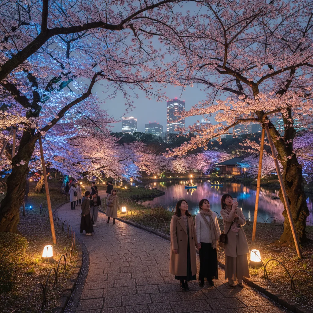 ## 新宿御苑ライトアップ2025のチケット予約と攻略法