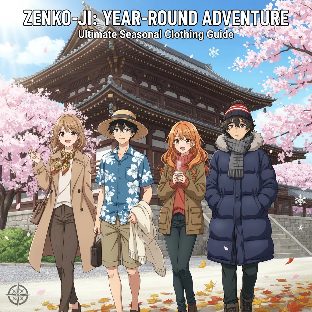 長野善光寺の天気と服装【季節別】失敗しない完全ガイド