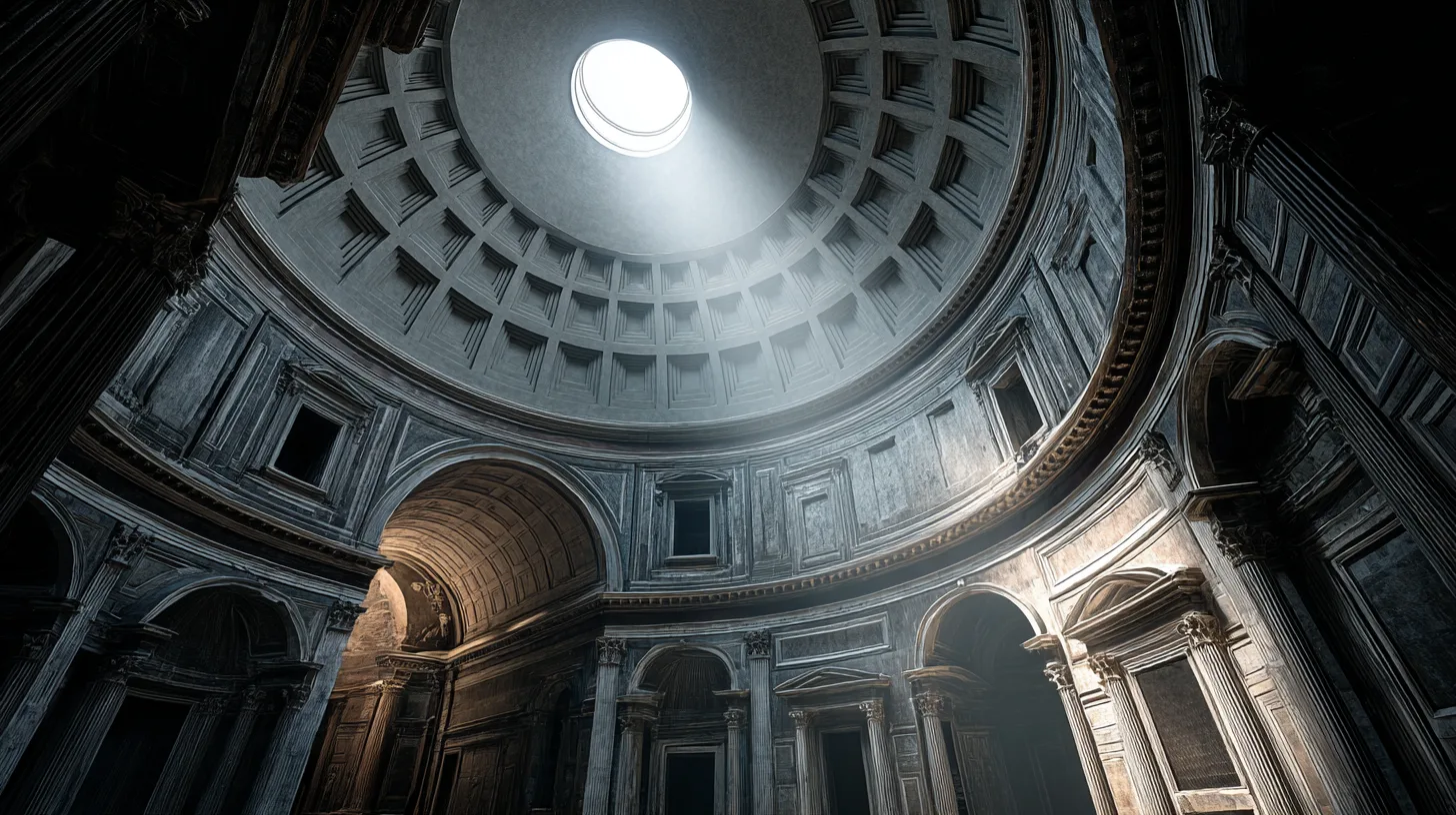 パンテオン建築様式の謎を徹底解説！2000年崩れない秘密