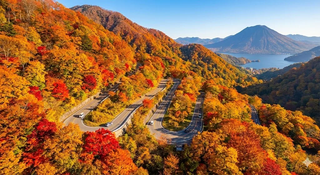 いろは坂はなぜくねくね？理由と歴史、運転のコツ