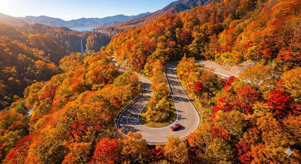 いろは坂はなぜくねくね?理由と歴史、運転のコツ