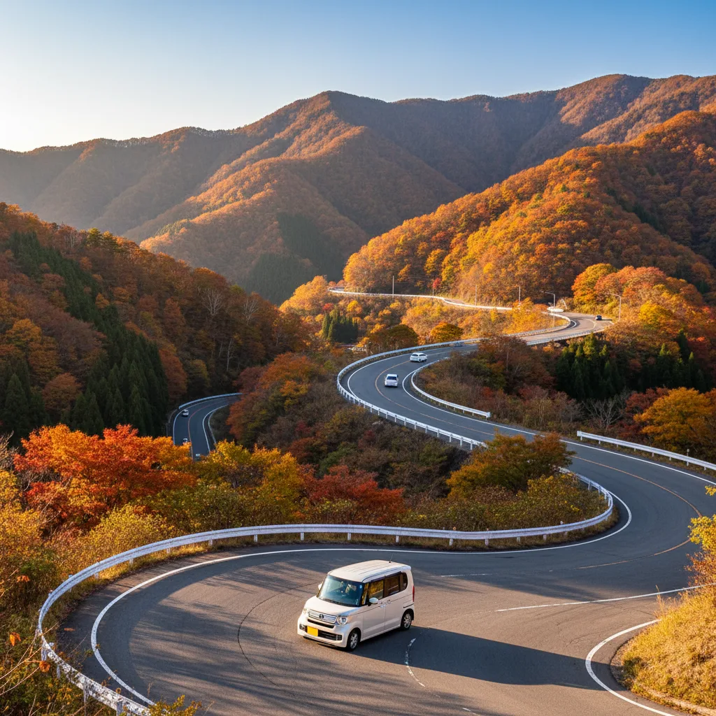いろは坂は軽自動車で不安?運転のコツと注意点を解説