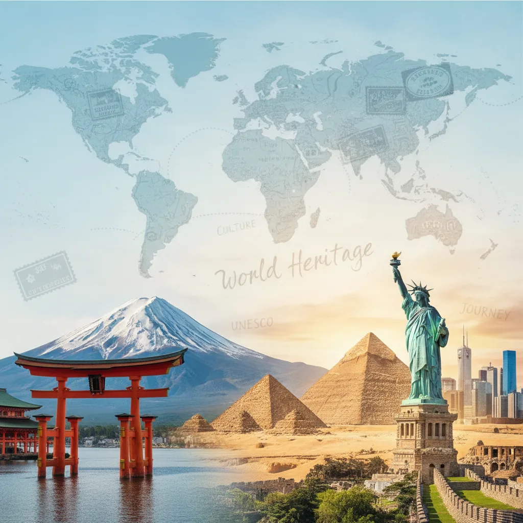 世界遺産を英語で!カタカナ読みと正式名称を総まとめ