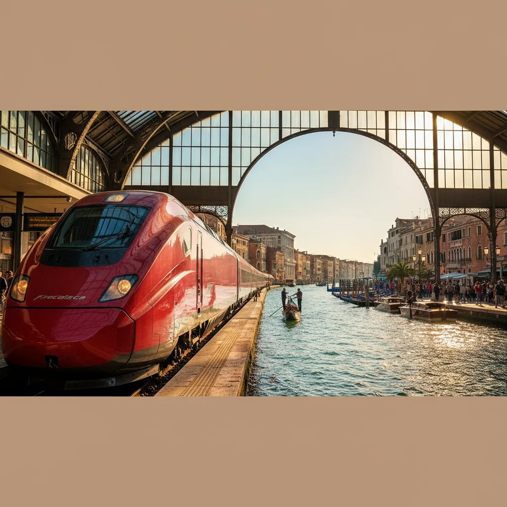 ミラノからベネチアの電車移動!予約・料金・乗り方を解説